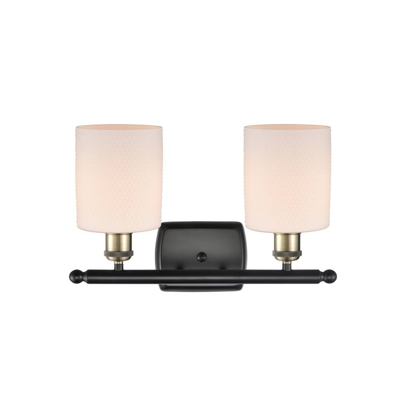 Innovations Lighting Cobbleskill 2 Light 16" Wide Bathroom Vanity