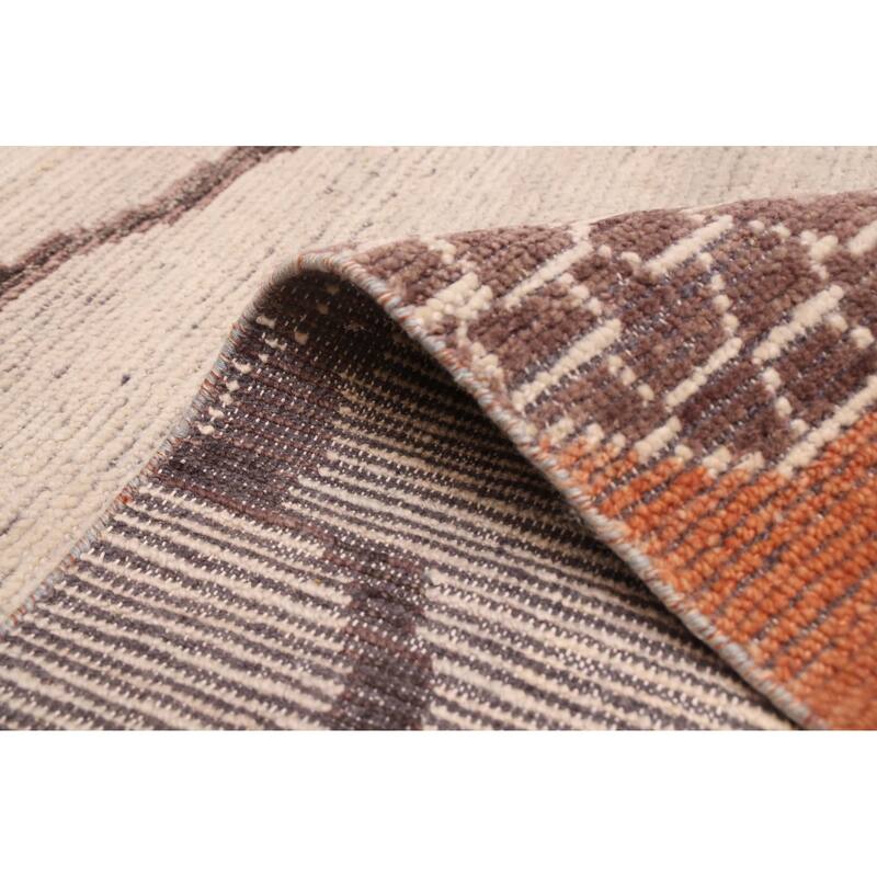 ECARPETGALLERY Hand-knotted Pak Finest Marrakesh Light Denim Blue Wool Rug - 9'5 x 12'1