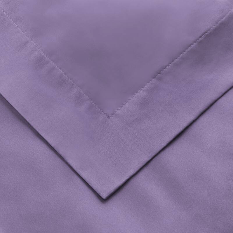 Superior Egyptian Cotton 650 Thread Count Solid Duvet Cover Set