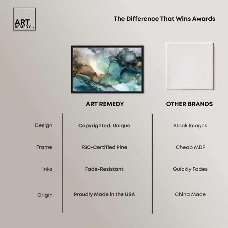 Veiled Inlet Canvas by Art Remedy