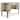 Melange Fluted Kidney Desk