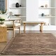 preview thumbnail 6 of 7, Nuloom Leith Geometric Cotton-Blend Area Rug