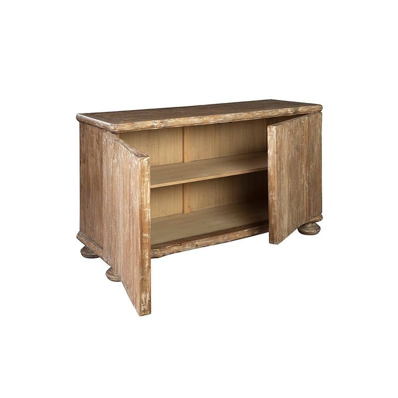 Farris 34.25" 2-door Storage Cabinet, Brown