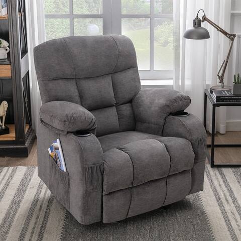 Rocking recliner Chair with Heated and Massage