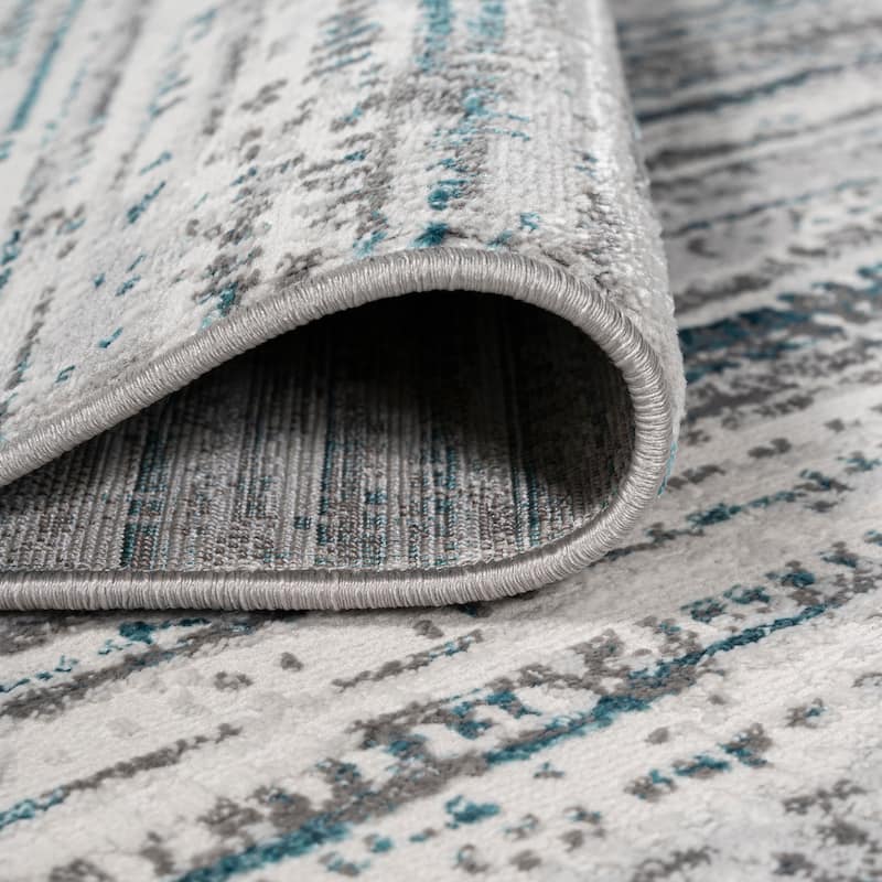 JONATHAN Y Slant Modern Strie' Area Rug