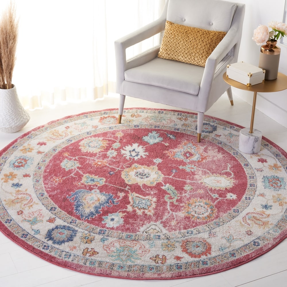 SAFAVIEH Phoenix Cyntha Oriental Distressed Rug