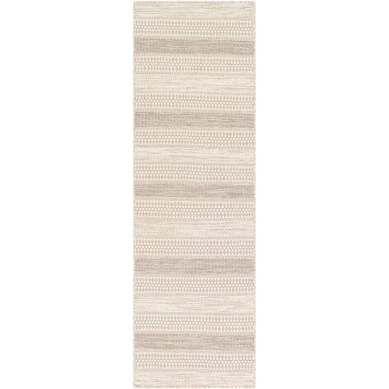 Livabliss Arica Handmade Casual Stripe Wool Area Rug