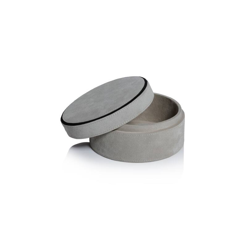 Arden Suede Leather Decorative Box