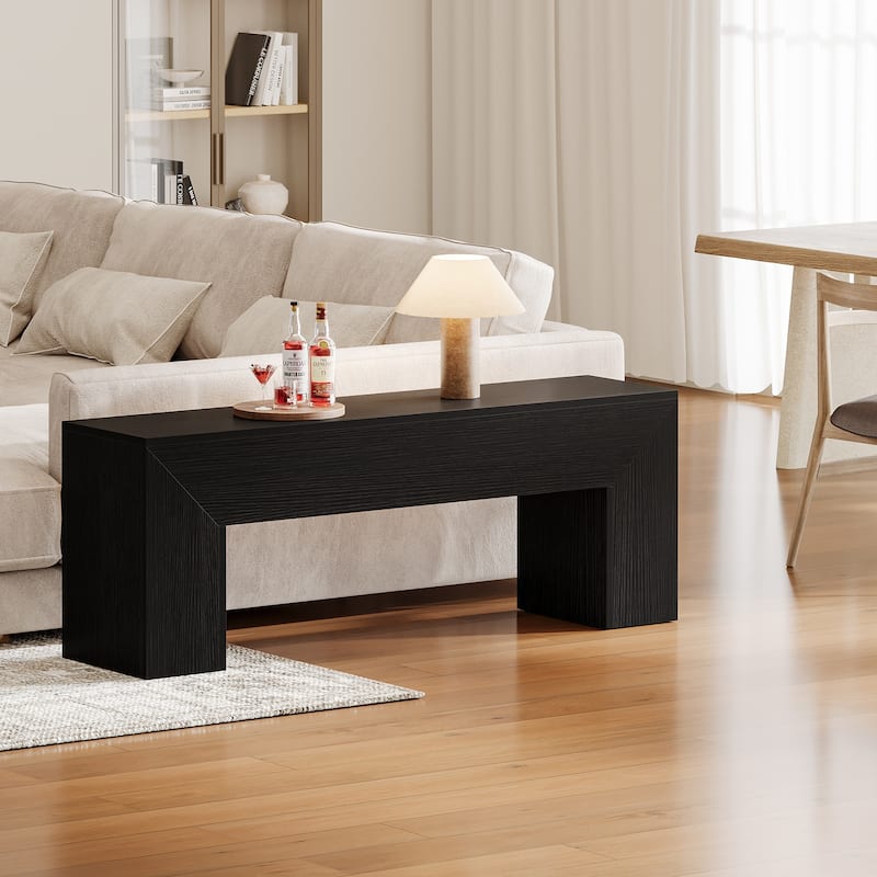 47 Inches Wooden Dining Bench for Living Dining Room Kitchen