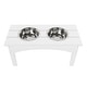 preview thumbnail 61 of 70, Elevated Pet Feeder with Stainless Steel Bowls - N/A