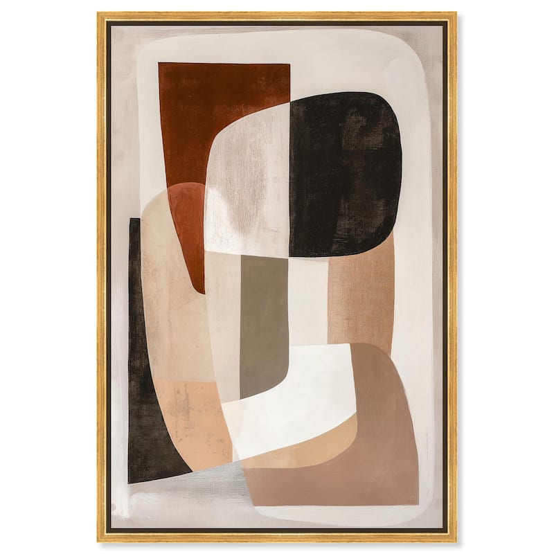 Intuition's Palette II Canvas by Art Remedy - Gold - 10" x 15"