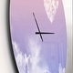 preview thumbnail 3 of 8, Designart 'Love is in the Air' Oversized Religious Wall CLock