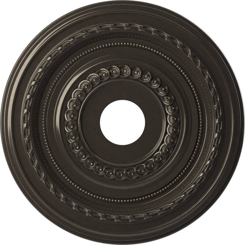 3 1/2" Inside Diameter - Cole Thermoformed PVC Ceiling Medallion
