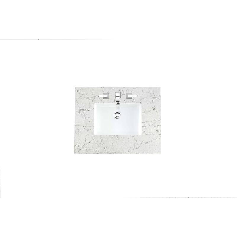 James Martin Vanities Portland 72" Double Vanity, Whitewashed Walnut - Eternal Jasmine Pearl Quartz