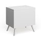 preview thumbnail 19 of 31, Bodo Mid-century Modern Wood 2-Drawer Nightstand by Carson Carrington