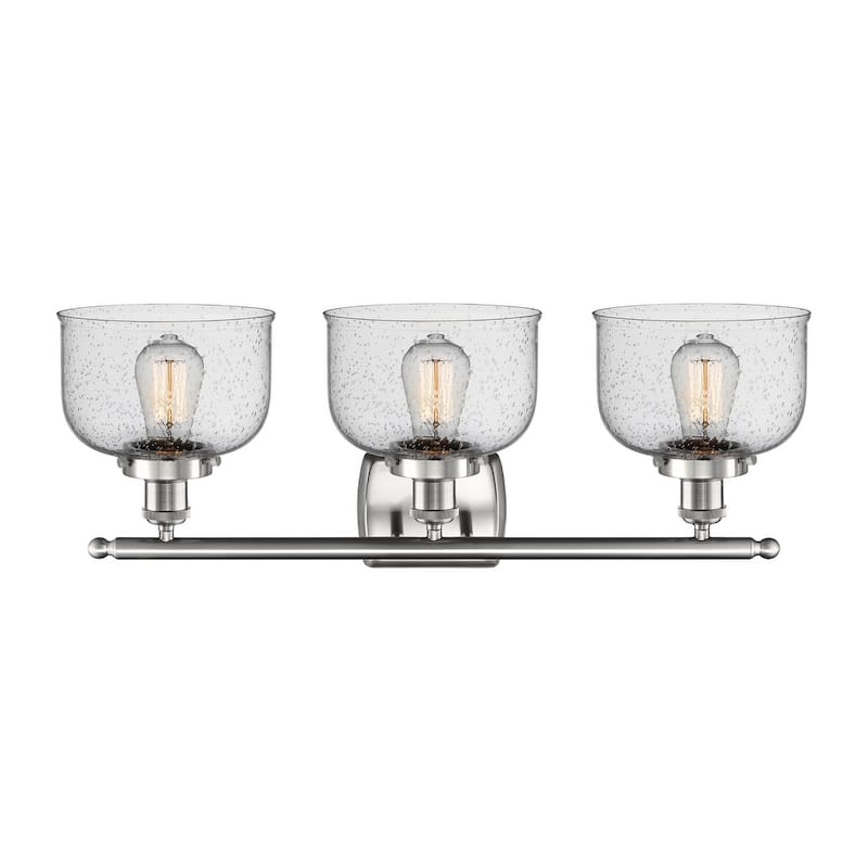 Innovations Lighting Large Bell 3 Light 26" Wide Vanity Light