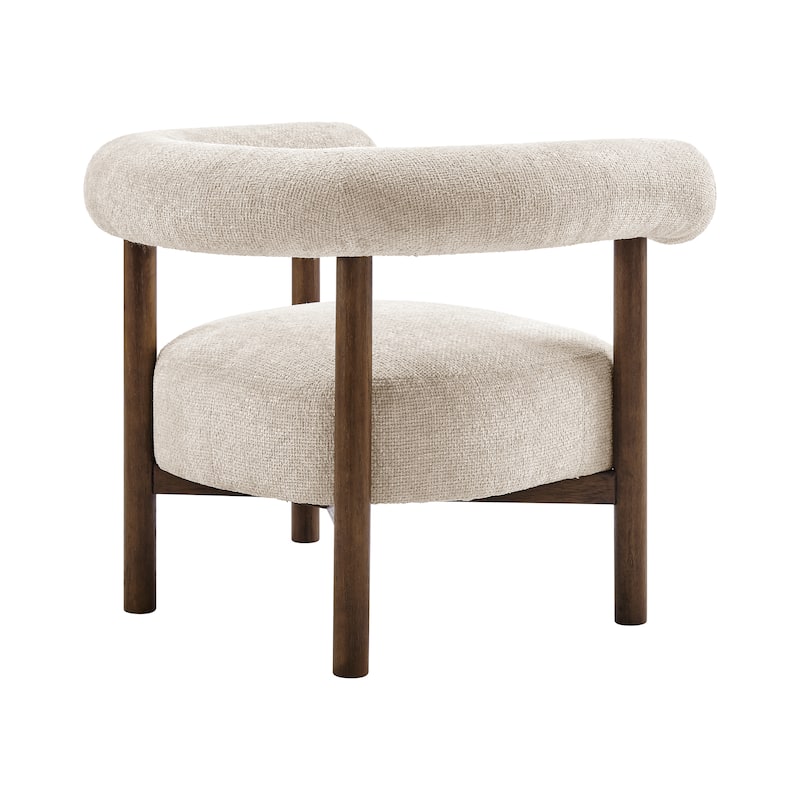 NPD Furniture Vincent Chenille Accent Arm Chair