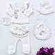 preview thumbnail 2 of 0, Newborn Coming Home Gift Set 5 Pieces White