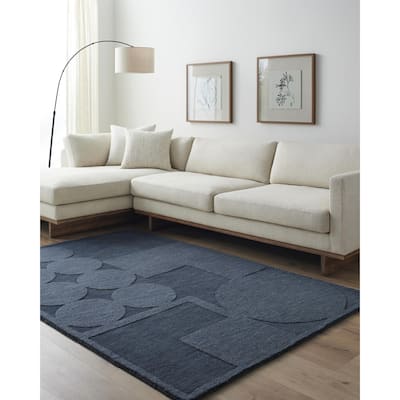Rocle Mid-Century Modern Geometric Area Rug