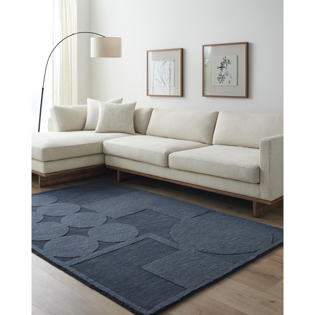 Rocle Mid-Century Modern Geometric Area Rug