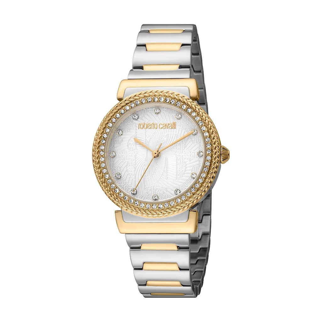 Roberto Cavalli Women RC5L039M0085 Quartz Watch - Two-Tone
