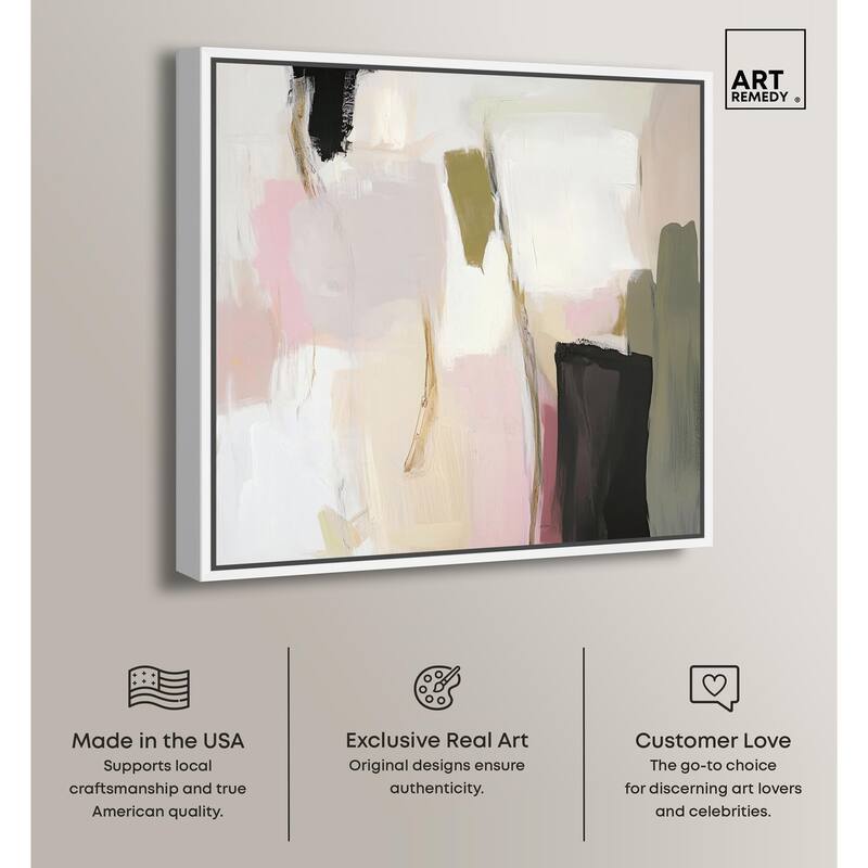 Dynamic Color I Canvas by Art Remedy