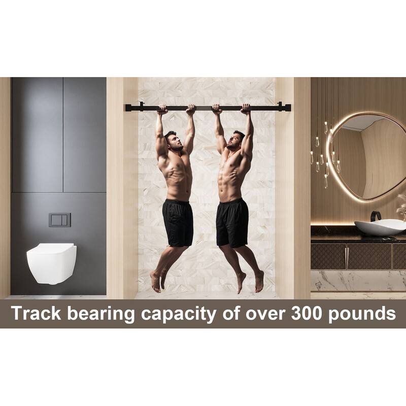 GDFStudio - Everett Frameless Single-Sliding Shower Door