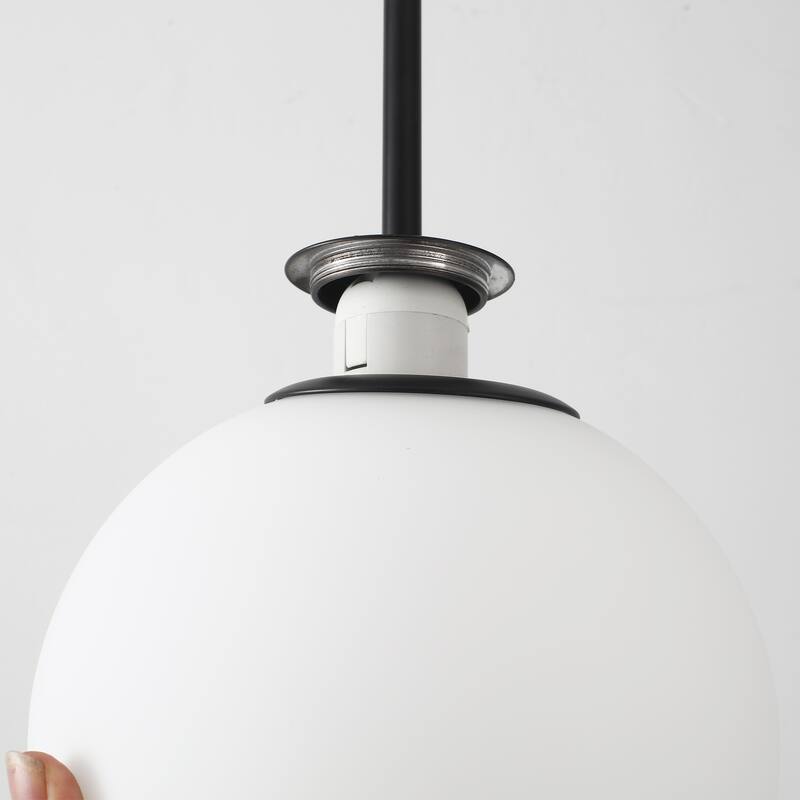 1-Light Globe Pendant Lighting Fixture for Kitchen Island