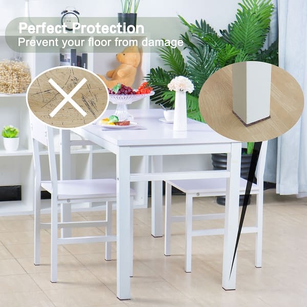 Shop 20pcs Furniture Felt Pads Square 1 1 4 Self Stick Non Slip
