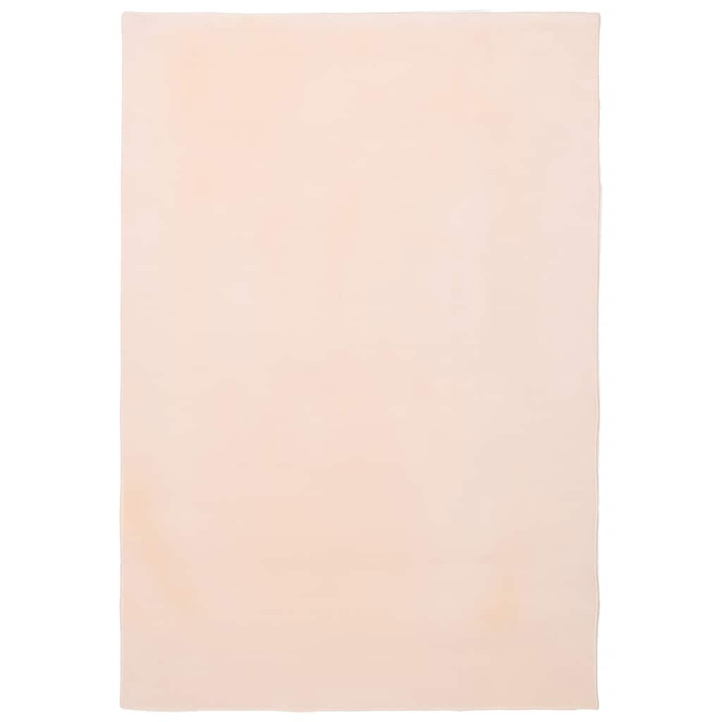 ECARPETGALLERY Machine Woven Lotus Mod Ivory Polypropylene Rug - 6'0 x 9'0