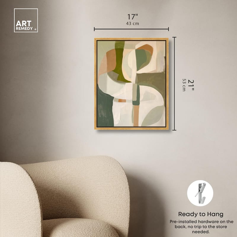 Soft Reverberations I Canvas by Art Remedy