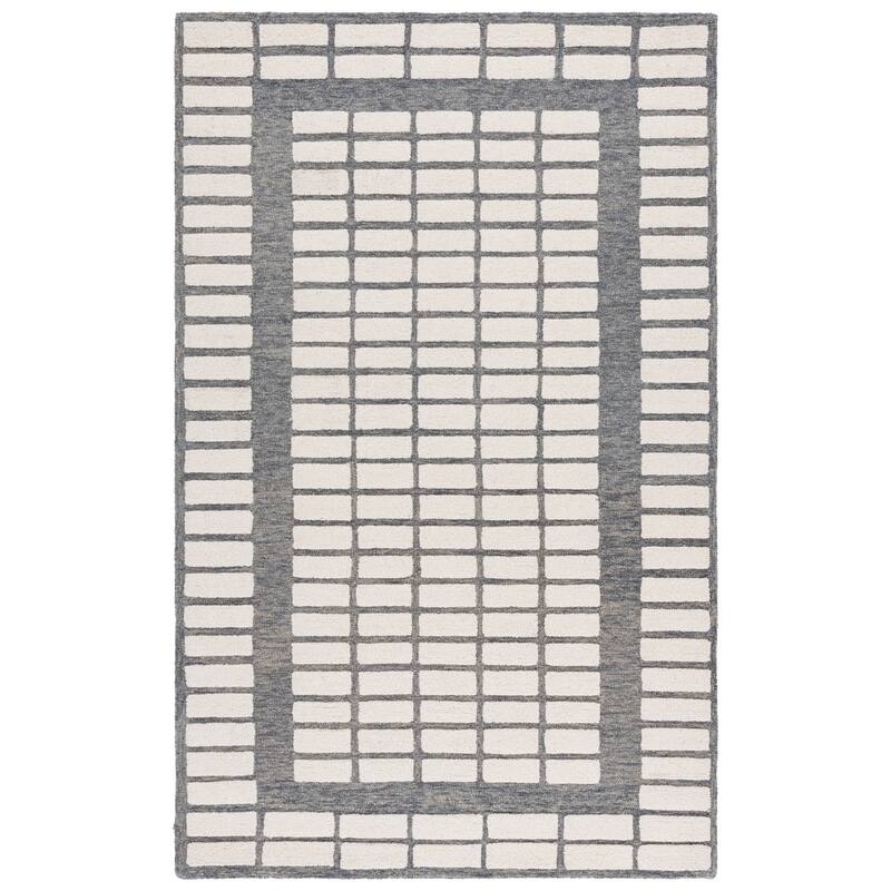SAFAVIEH Handmade Ebony Tulun Wool Rug