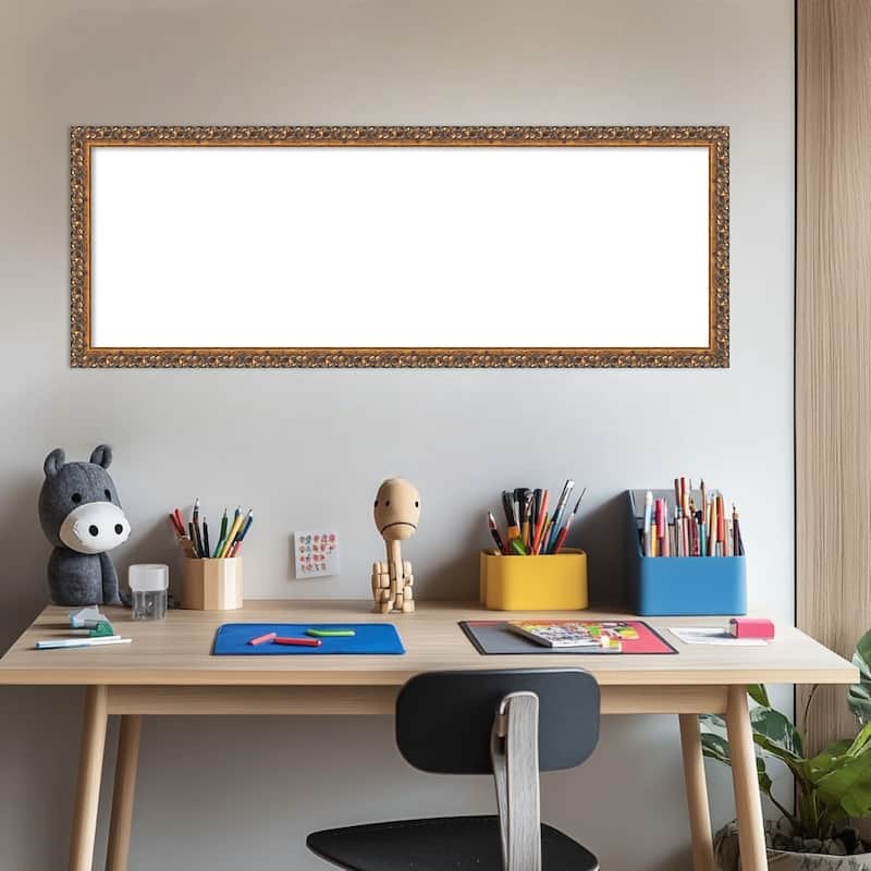 Amanti Art Antique Bronze Framed Dry Erase Magnetic Board