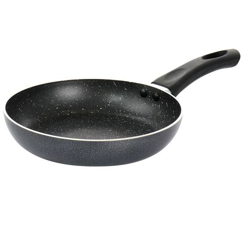 7.8 in. Nonstick Aluminum Frying Pan in Graphite Grey