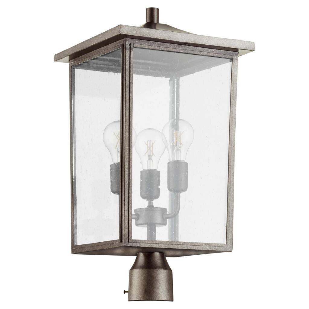 Quorum International Riverside 3 Light 22" Tall Outdoor Single Head