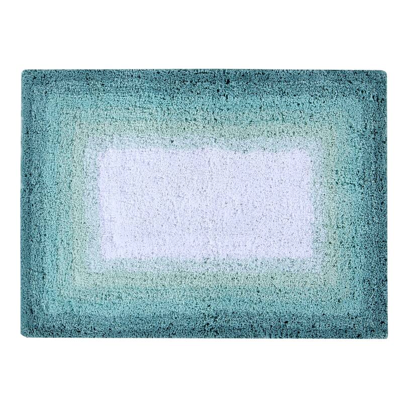 Better Trends 100% Cotton Super Soft & Highly Water Absorbent Bathroom Rugs-Torrent Collection Tufted Machine Washable Bath Mats