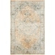 preview thumbnail 71 of 88, Nourison Astra Machine Washable Distressed Area Rug 2' 2" x 4' - Beige/Blue