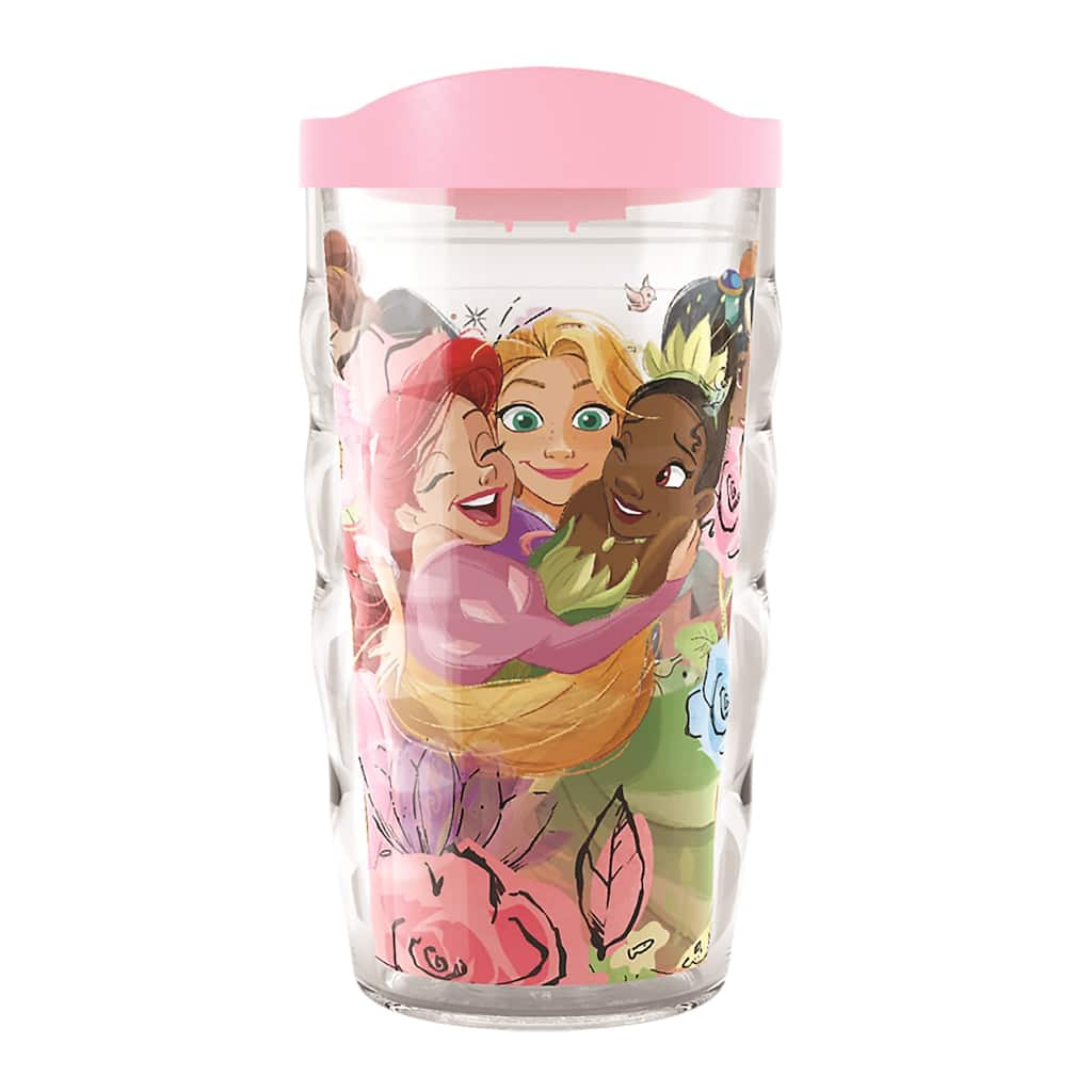 Tervis Disney - Princess Group Hug Made in USA Double Walled Insulated Travel Tumbler, Classic - 10oz Wavy