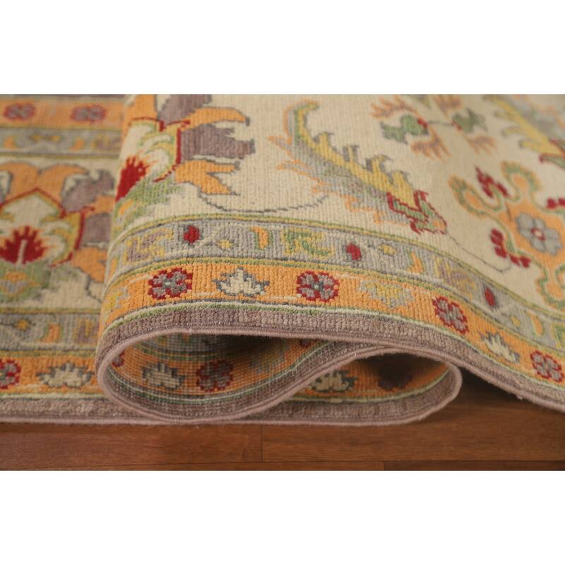 Kazak Area Rug Hand-Knotted Bedroom Wool Carpet - 6'8" x 9'10"