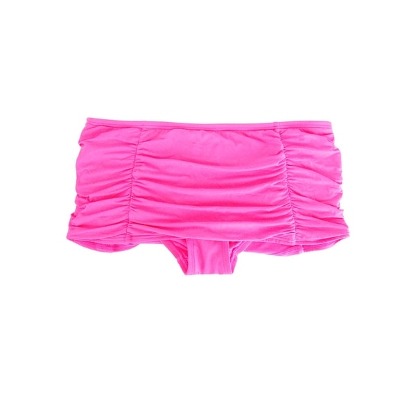 womens pink swim skirt
