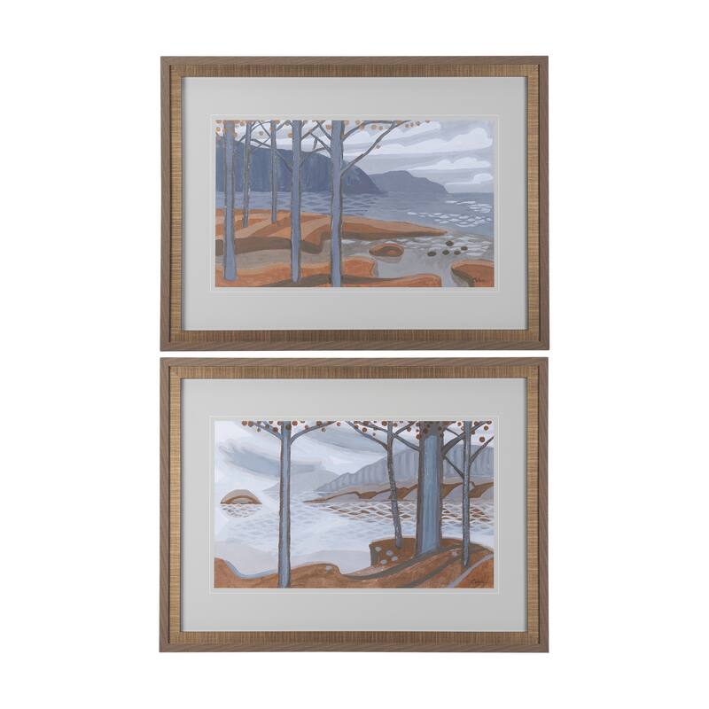 Windy Day Framed Art Print