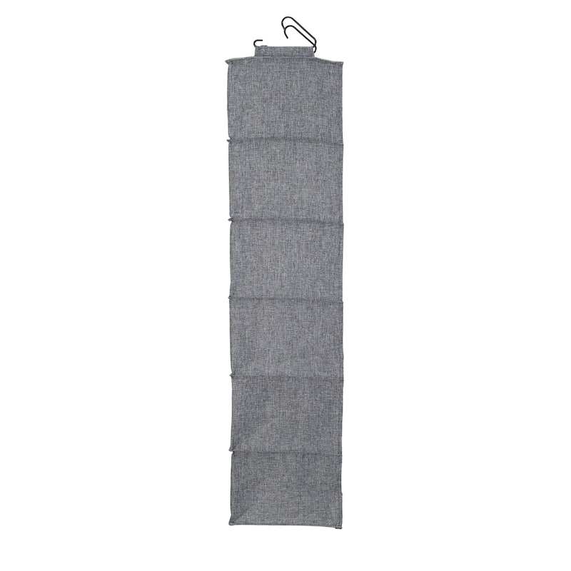 Household Essentials 6 Shelf Hanging Closet Organizer