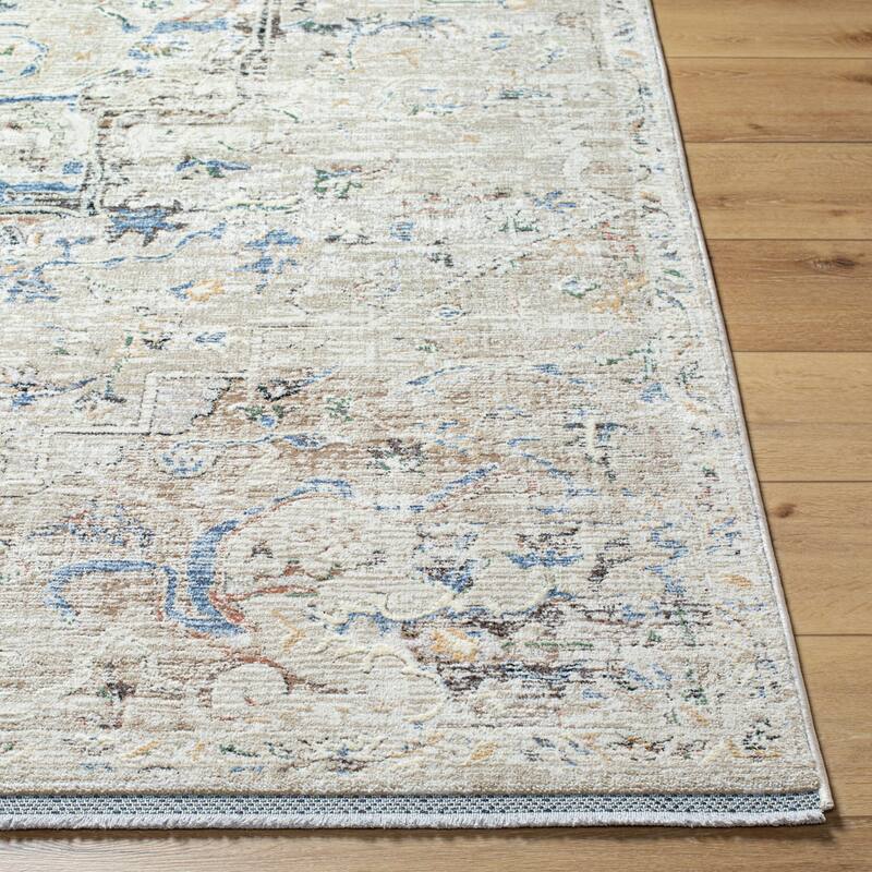 Livabliss Rivaldo Traditional Medallion Area Rug