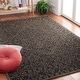 preview thumbnail 9 of 158, SAFAVIEH Handmade Dip Dye Karyn Wool Rug 3' x 5' - Dark Grey