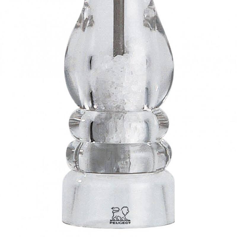Peugeot Nancy 8.75 Inch Salt Mill, Acrylic