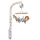 preview thumbnail 6 of 5, Lambs & Ivy Jungle Adventure Elephant/Lion Musical Baby Crib Mobile Soother Toy