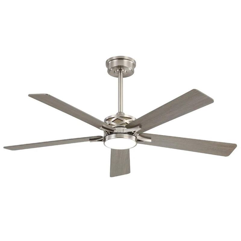 MLiAN 5-Blades DC Motor Indoor Smart Ceiling Fan with Light and Remote