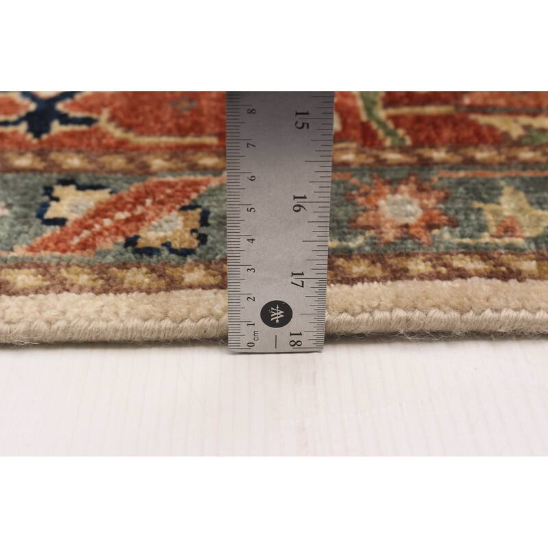 ECARPETGALLERY Hand-knotted Jules Sultane Ivory Wool Rug - 8'10 x 11'9