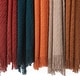 preview thumbnail 2 of 77, Chanasya Textured Boho Knit Throw Blanket With Tassels