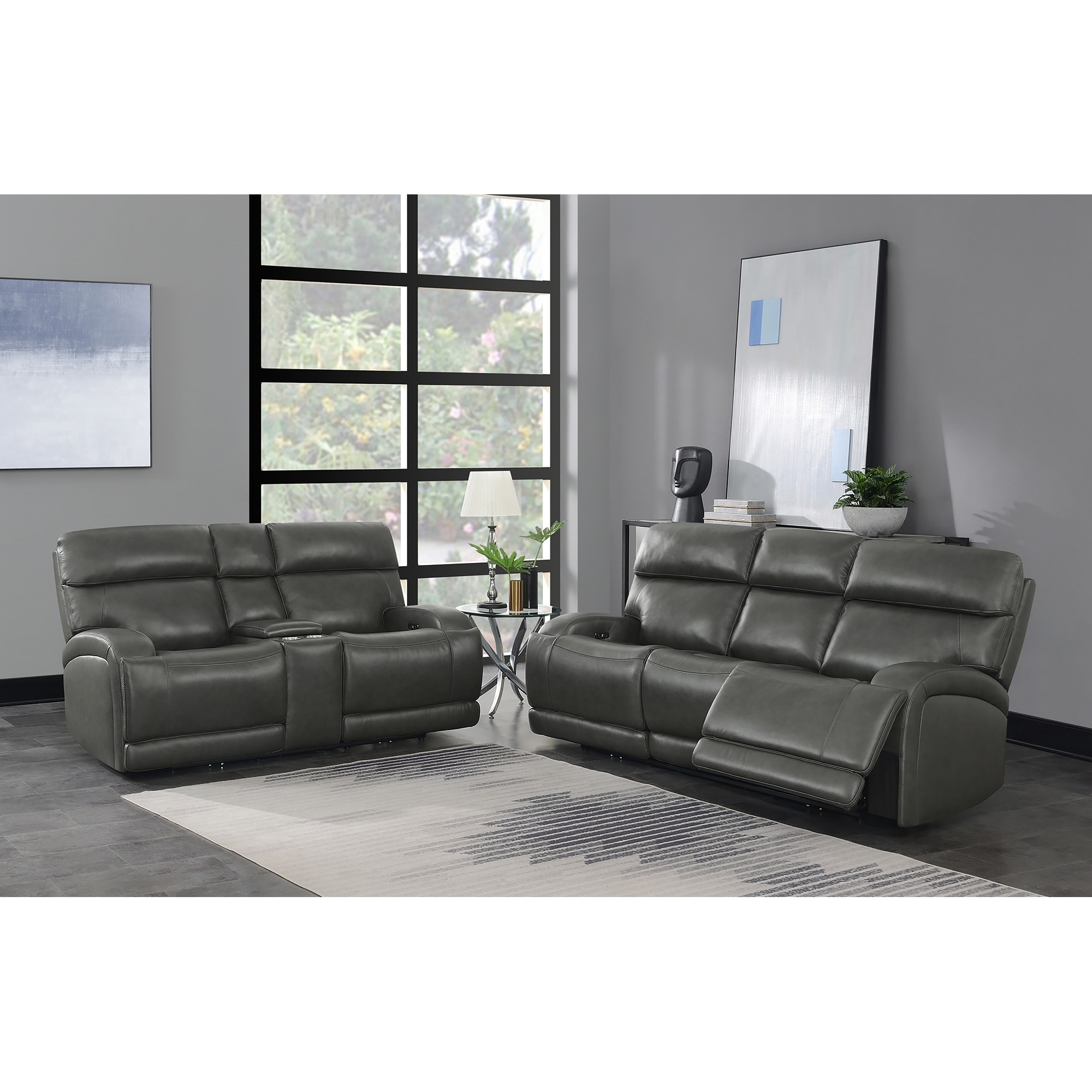 Longport Upholstered 2 Piece Power Living Room Set On Sale Overstock 32248446